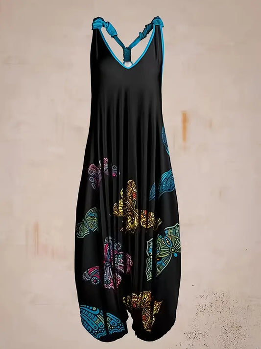 Edith™ | Jumpsuit mit V-Ausschnitt