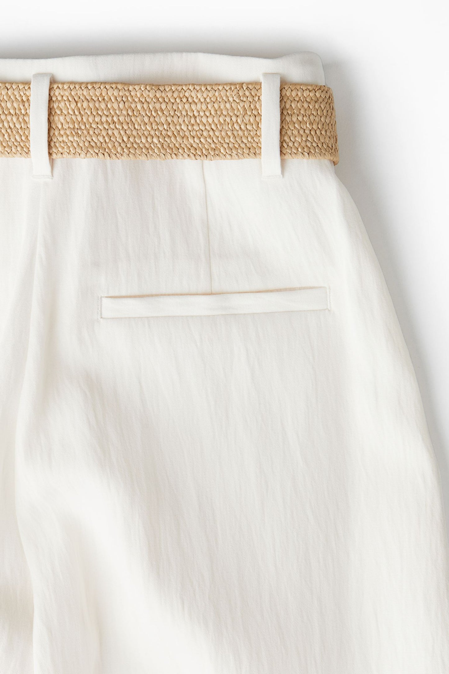 Lina™ | Leinenhose mit Gürtel