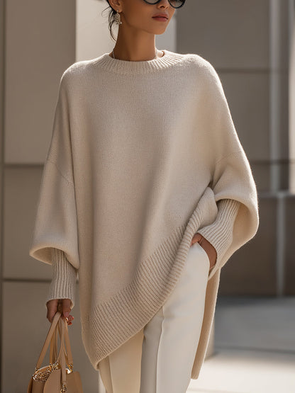 Olivia™ | Oversized Pullover- Shorts Top