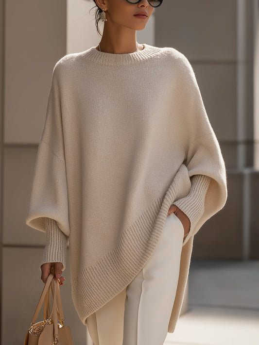 Olivia™ | Oversized Pullover- Shorts Top
