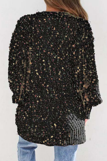 Gebreid™ | Gebreid Cardigan mit Print | Losvallend Design | Comfortabel und Kleurrijk
