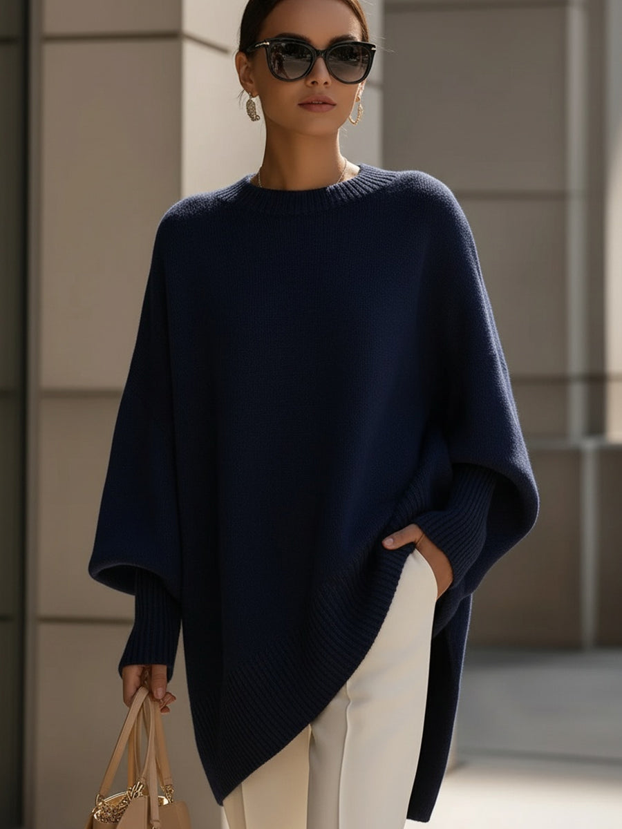 Olivia™ | Oversized Pullover- Shorts Top