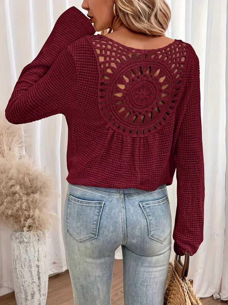 Brigitte™ | Pullover mit V-Ausschnitt