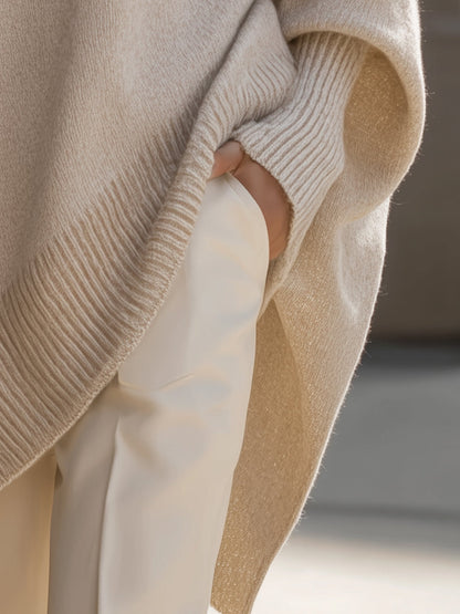 Olivia™ | Oversized Pullover- Shorts Top