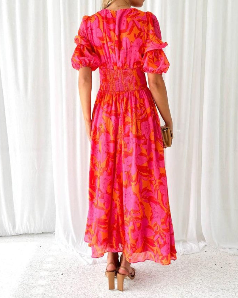 Derana™ | Maxi-Kleid mit Print