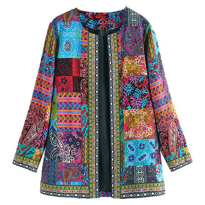 Grace™ | Boho-Patchwork-Jacke