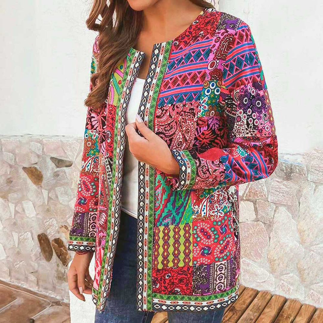 Grace™ | Boho-Patchwork-Jacke