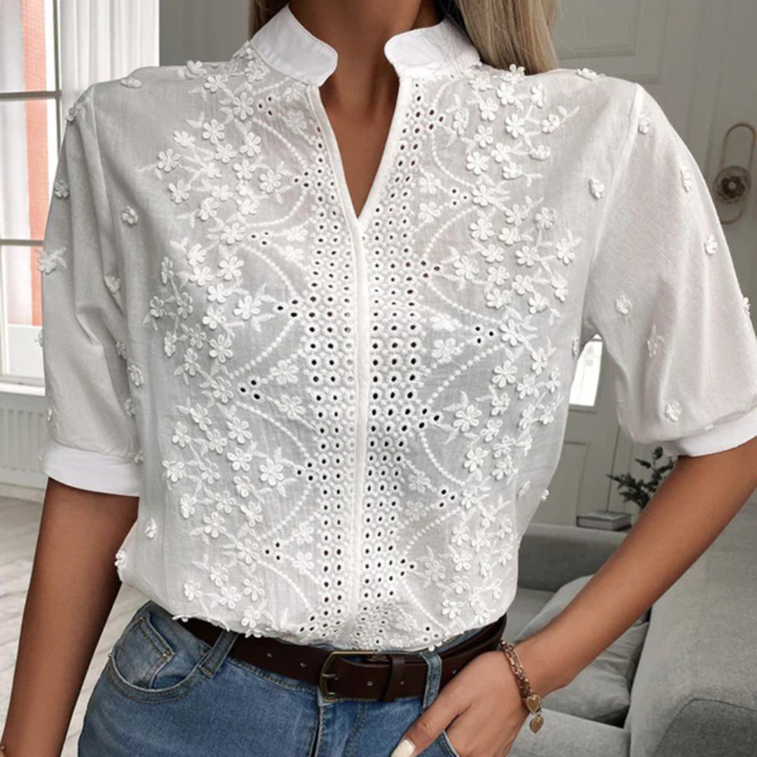 Charlotte™ | Bluse mit Spitze
