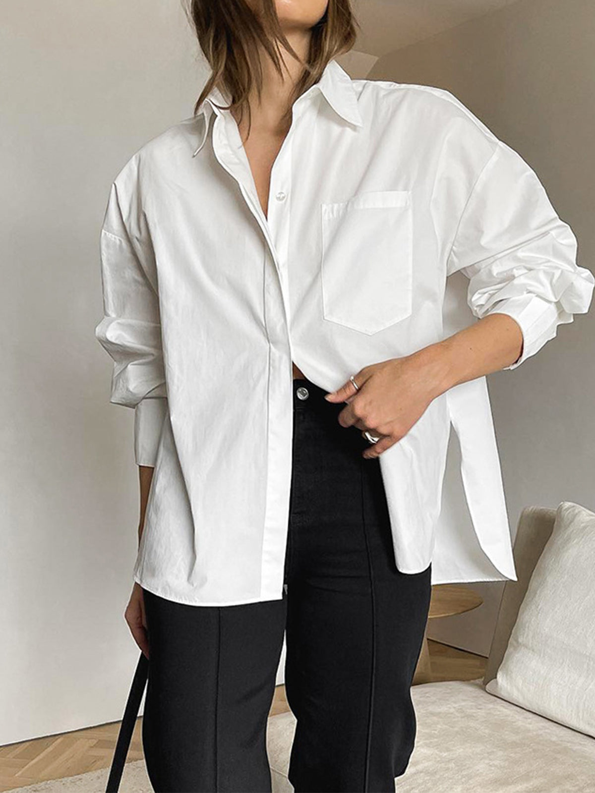 Elara™ | Oversized Bluse