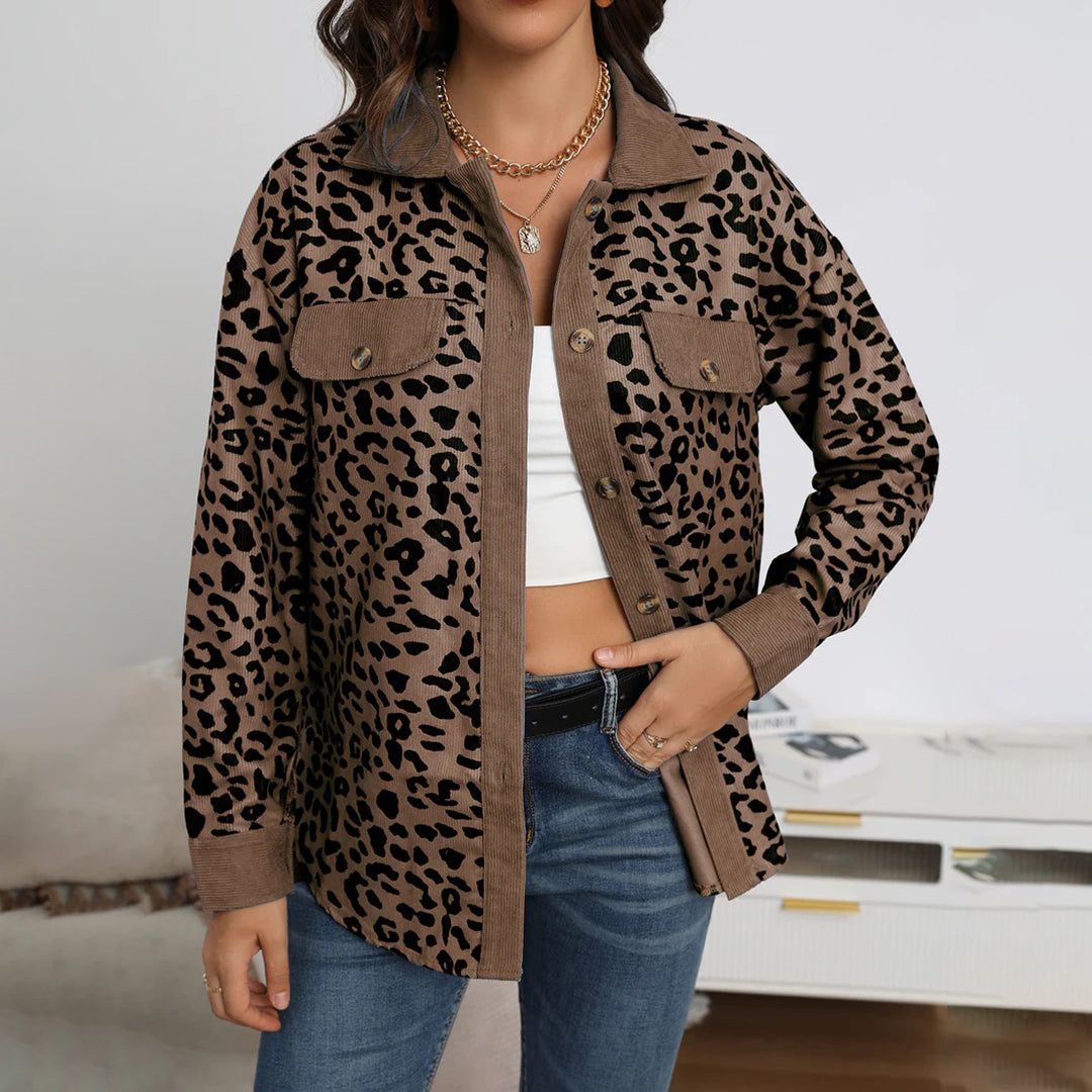 Alice™ | Jacke mit Leopardenprint
