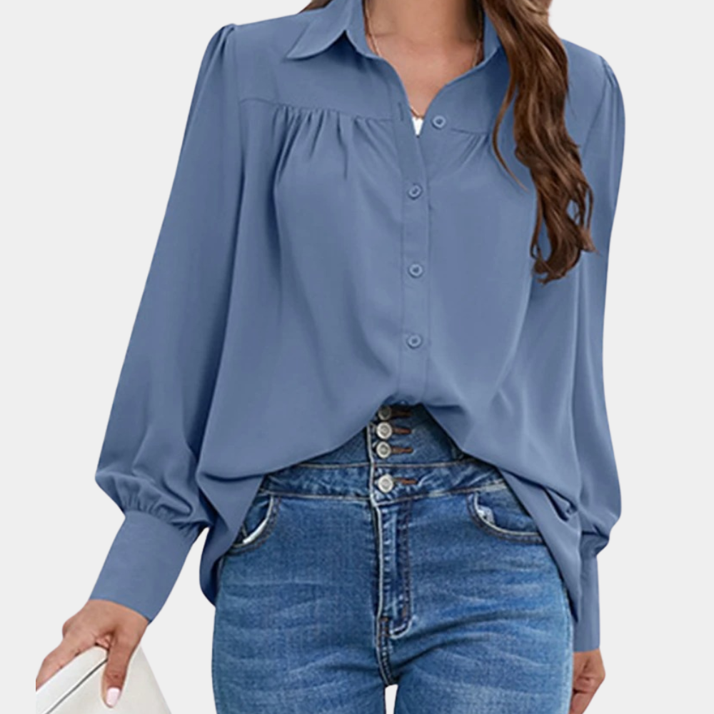 Ava™ | Bluse mit Ballonärmeln