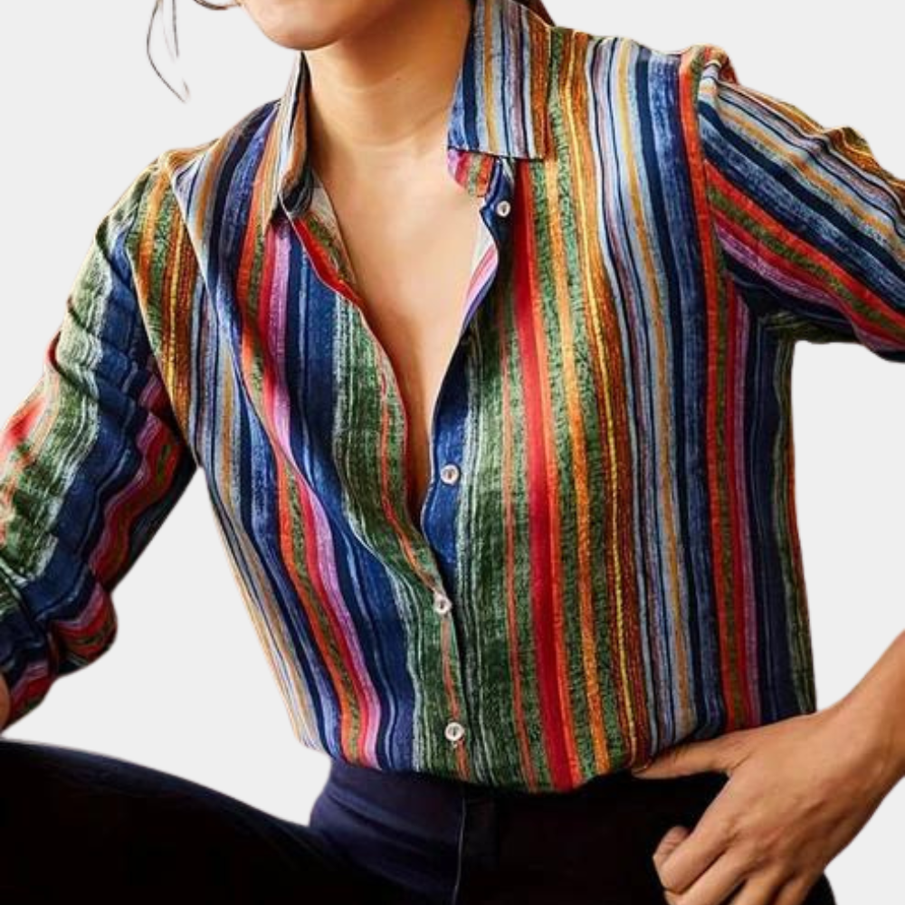 Cecilia™ | Bluse In Mehrfarbig