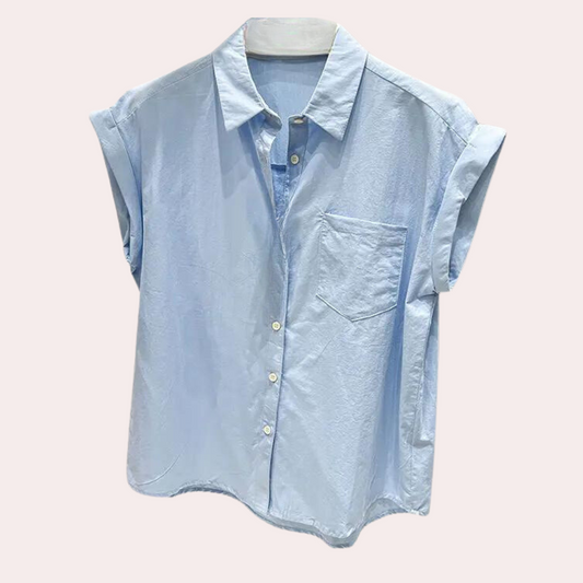 Wilhelmina™ | Ärmellose Bluse