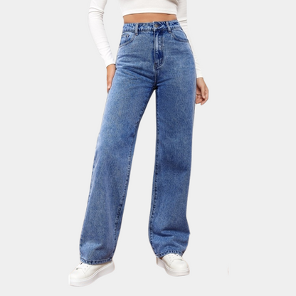 Emma™ | Gerade High-Waist-Jeans