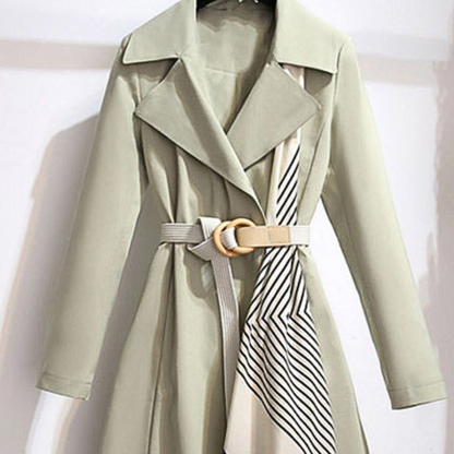 Aurembiaix™ | Luxe Damen Trenchcoat mit Elegante riem
