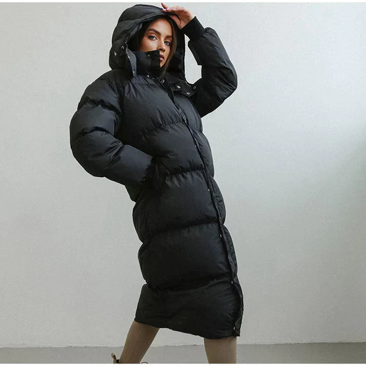 Pufferjas™ | Lange, bequeme Pufferjacke für Damen