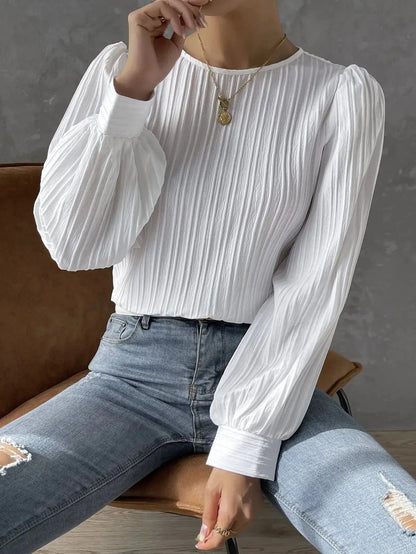 Emma™ | Zeitlose Elegante Bluse