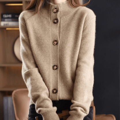Anny™ | Kasjmier Gestrickte Cardigan
