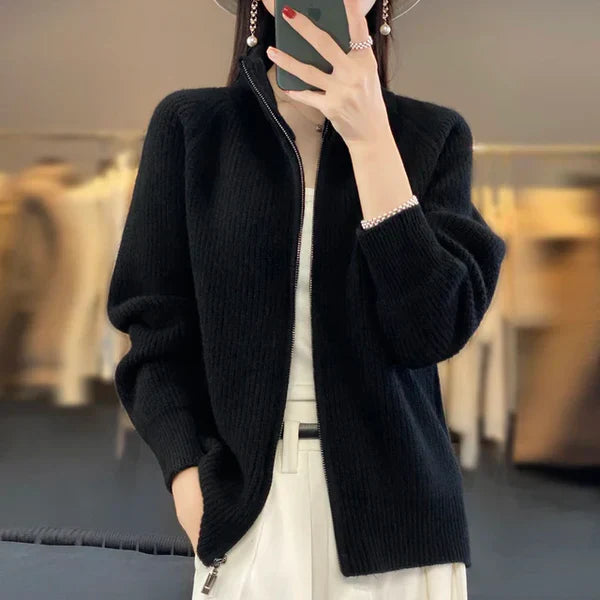 Elin™ | Luxe Wol Cardigan