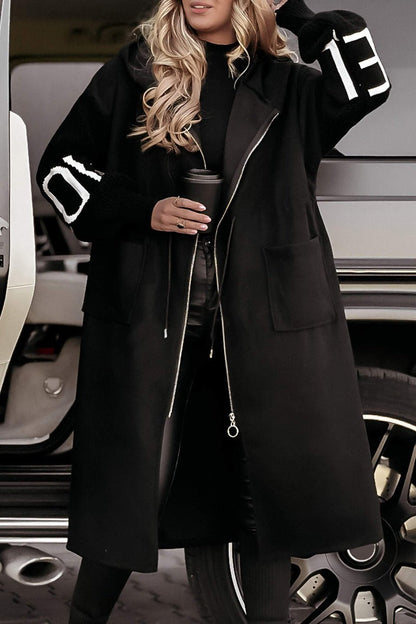 Noor™ | Wetterfeste lange Damenjacke mit Kapuze