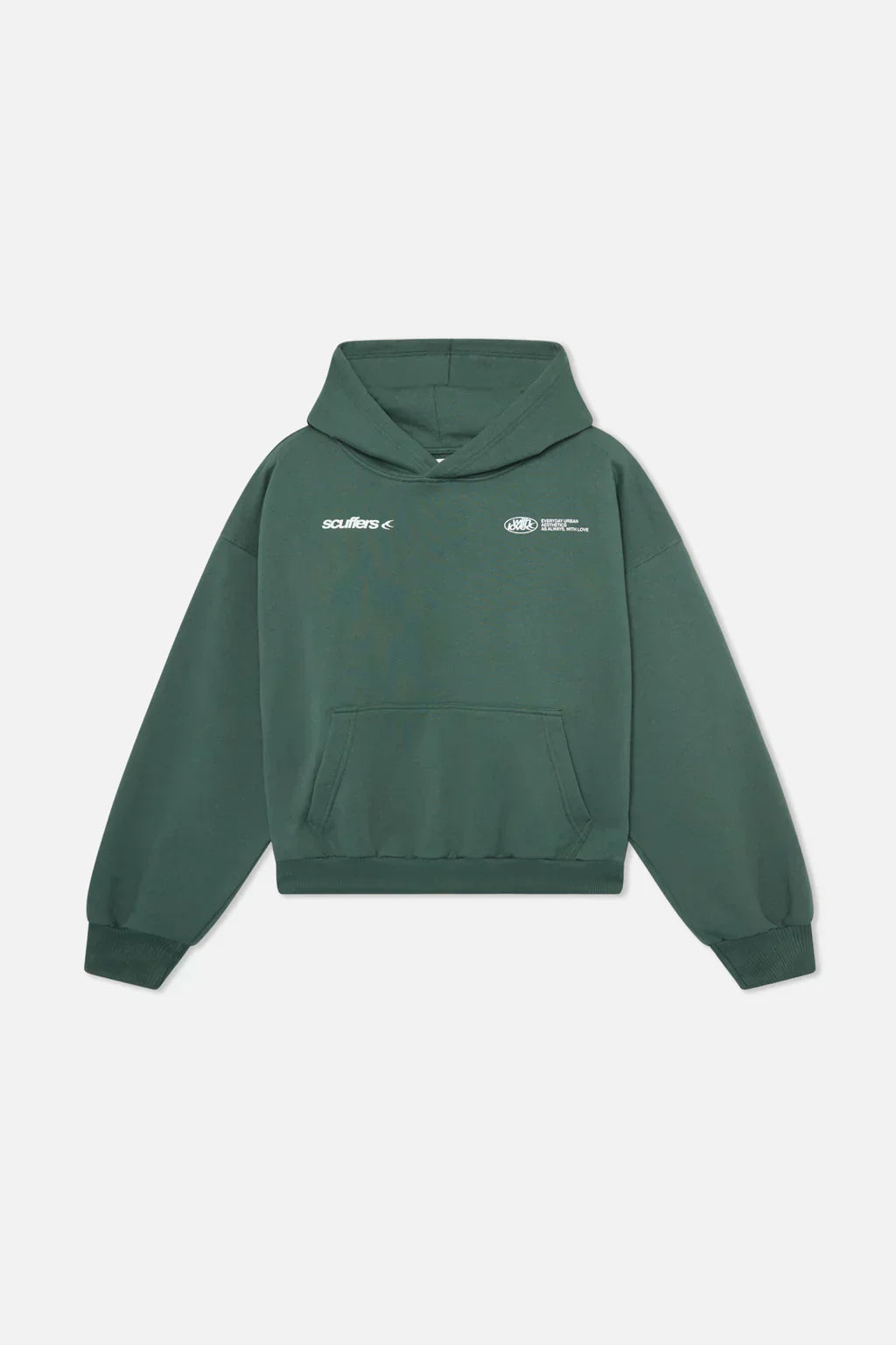 Nanda™ | Hoodie mit „With Love“-Print