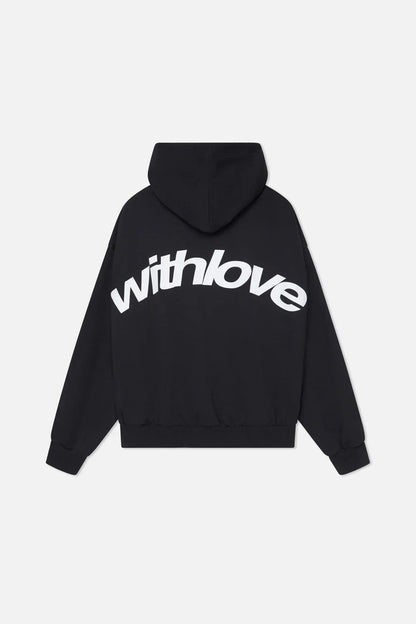 Nanda™ | Hoodie mit „With Love“-Print