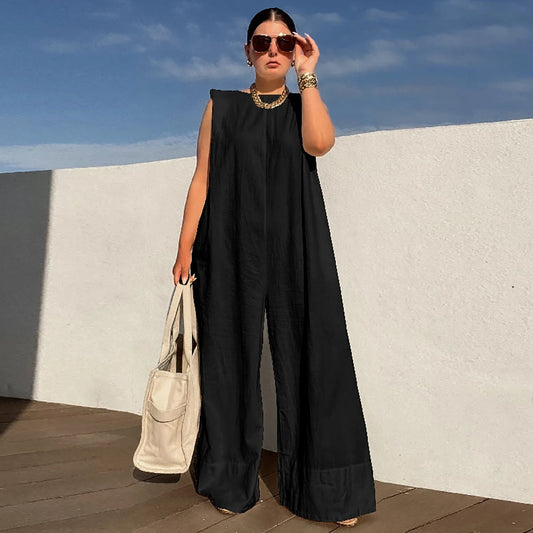 Mabel™ | Jumpsuit mit weitem Bein